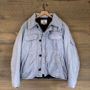 Vintage 70s/80s Field and Stream Light Blue Winter Coat